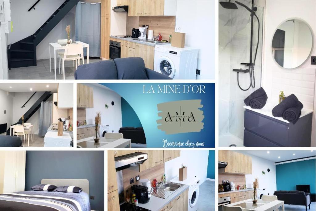 La Perle D'Or - Wifi - Parking - Jeux D'Arcade Apartment Ленс Екстериор снимка